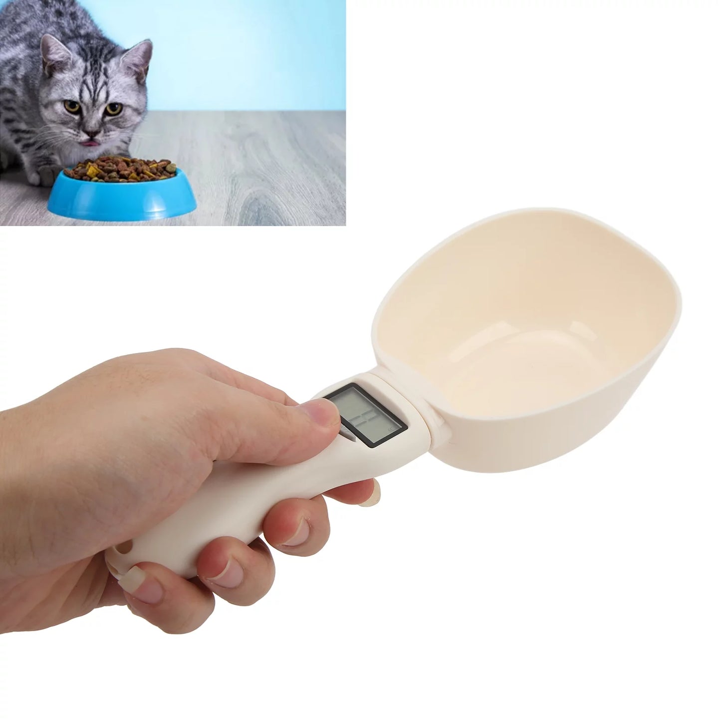 Pet Food Measuring Scoop Scale